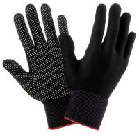 П246769 Перчатки нейлоновые с ПВХ черный /шт/ АПИ