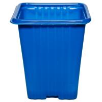 Рассадник 0,25л КВ7М синий 7*7*8см лист 0,8 / 3300шт/РС