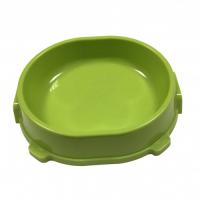 Миска пластик д/кошек 0,22л нескользящая мятная/FG17902/Гризли