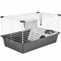 Клетка д/круп.грыз Дарэлл КРОЛИК 80 №4 складная с домиком 78*48*43см сер-бел/41894/Дарэлл