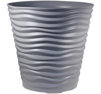 Кашпо ДЮНА 8,5л серый М3400