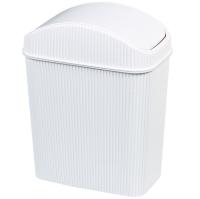 Ведро 6л д/мусора Стиль белый А026 /20шт/Арз Ведро 6л д/мусора Стиль белый А026 /20шт/Арз