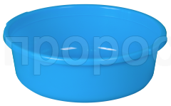 Таз 4л с ручками голубой Таз 4л с ручками голубой