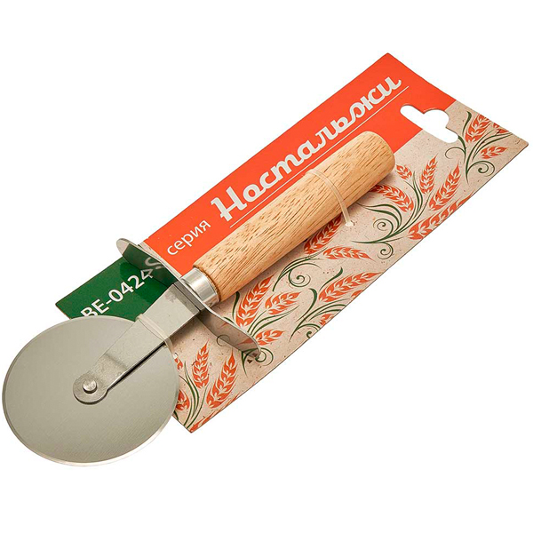 Резак д/пиццы и теста 19×6×5см ВЕ-0424 /24шт/72шт/ 