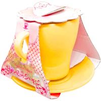 Чайная пара Апрель желтый /2649-Н7 Чайная пара Апрель желтый /2649-Н7