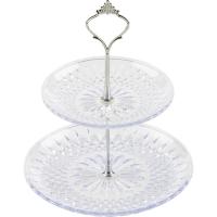 Этажерка 2-х ярусная CAMLLA пластик/48шт/103799/ Этажерка 2-х ярусная CAMLLA пластик/48шт/103799/