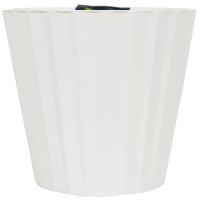 Кашпо Sand D160 2л белый с вставкой IG64001