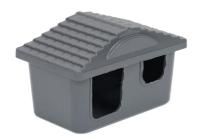 Игрушка для грызунов Домик Zoo-M пластик малый 11*8*7см/3213