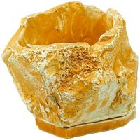 Кашпо Камень Эверест 22*16*15см светло-песчан 492176