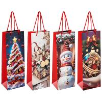 Пакет подарочный д/бутылки Сказка 110431