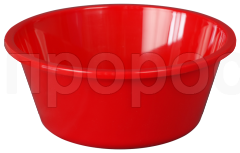 Таз 4л круглый красный Таз 4л круглый красный
