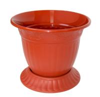 Кашпо Венеция №3 3л терракот 07073