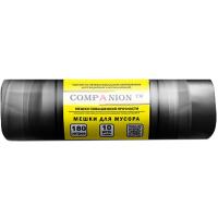 Мешки д/мусора 180л (10шт) ПВД Companion прочные 45мкм 90*115см /16шт/