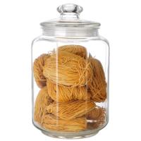 Банка для сыпучих продуктов стеклянная с крышкой 2л LATTINA 