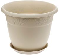 Кашпо РЯБИНА 22л с подд. Латте М3060