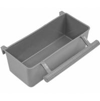 Кормушка д/птиц прямоугольная в клетку 9*3,5*3см серая 5062/Дарэлл