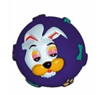 Игрушка для собак Мяч морда собачья 8см винил 1033