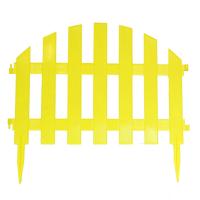 Забор Уютный сад желтый (2,67м,7 секций) Забор Уютный сад желтый (2,67м,7 секций)