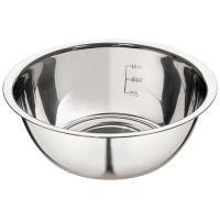 Миска 2,5л Bowl-Roll-24 нерж. сталь зеркальная полировка 003278 /50шт/ Mallony