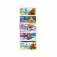 Платочки бумажные 3 слоя "Plushe Deluxe Standart" 10 листов Приключения/10шт  Платочки бумажные 3 слоя "Plushe Deluxe Standart" 10 листов Приключения/10шт