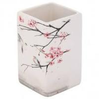 Стакан д/ванной Сакура керамика 006518