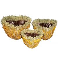 Плетеное изделие сердце из 3-х D119523