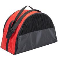 Сумка переноска ЧИП Конверт-Полукруг №3 расклад.с карманом и ремнем 48*26*31 красная/9058крас/Дарэлл