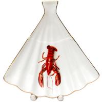 Икорница 20,5*21*3см Рак речной 102-12011 Икорница 20,5*21*3см Рак речной 102-12011