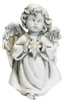 Ангелочек со звездочкой L11W8H15см антик 626425/А027