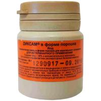 Шашка Диксам порошок, лечение респираторных заболеваний в присутствии животных и птиц 50 гр