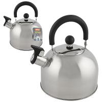 Чайник 2,3л MAL-039- нерж.сталь, со свистком, капс.дно/6шт/985605