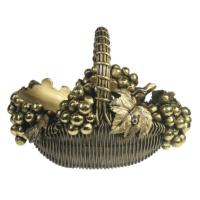 Корзина с виноградом подставка под бутылку (золото) L26,5W20H19 см 713388/I049 Корзина с виноградом подставка под бутылку (золото) L26,5W20H19 см 713388/I049