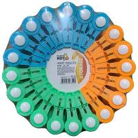 Прищепка д/белья (20шт набор) пластик 311377