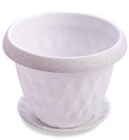 Кашпо "Розетта" 13л мрамор С129МРА