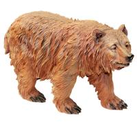 Медведь бурый на ногах H36см 626024/F356 Медведь бурый на ногах H36см 626024/F356