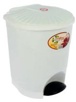 Контейнер 15л для мусора с педалью белый Контейнер 15л для мусора с педалью белый