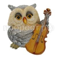 Сова с виолончелью