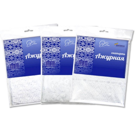 Скатерть столовая 132*220см "Ажурная" 6869-mix Скатерть столовая 132*220см "Ажурная" 6869-mix