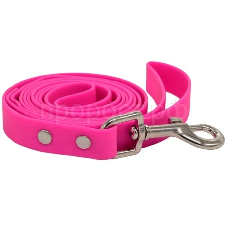 Поводок биотан 15мм матовый розовый 2м/30215200-12/Каскад