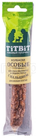 Лакомство для собак Колбаски Особые с кальцием д/маленьких и средних пород 30 гр 011645