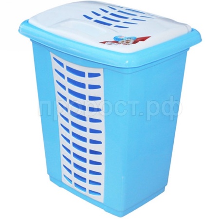 Корзина для белья голубой Корзина для белья голубой