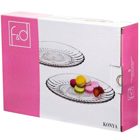 Набор тарелок KONYA 180*260мм (2шт) 54332BFD