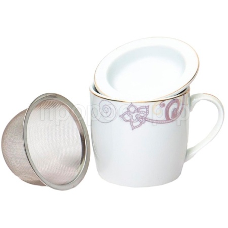 Кружка заварочная 350мл Аврора Алия 113-19070 Кружка заварочная 350мл Аврора Алия 113-19070