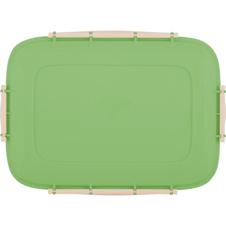 Контейнер д/прод. 1,3л Barberry прямоугольный герметичный фисташковый SE2246 /12шт/ПР 