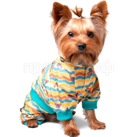 Комбинезон-дождевик демисезонный Disney Stitch Tropics 35см L/12251221/Триол
