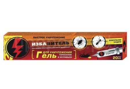 Гель Избавитель от тараканов и муравьев 20мл шприц