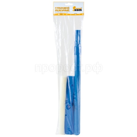 Окномойка разборная с пластиковой телескопической ручкой 40-70см 310404