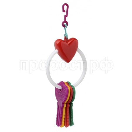 Игрушка для попугая связка ключей