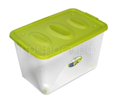 Ящик универс. Астело 54л 60*40*36см на колесиках оливковый С666ОЛВ /3шт/Мартика Ящик универс. Астело 54л 60*40*36см на колесиках оливковый С666ОЛВ /3шт/Мартика