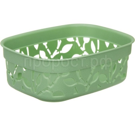 Коробка для хранения ФЛОРА 1л мята М2360 Коробка для хранения ФЛОРА 1л мята М2360